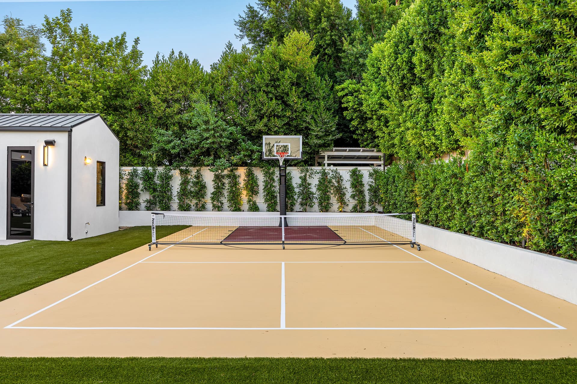 Backyard Game Court